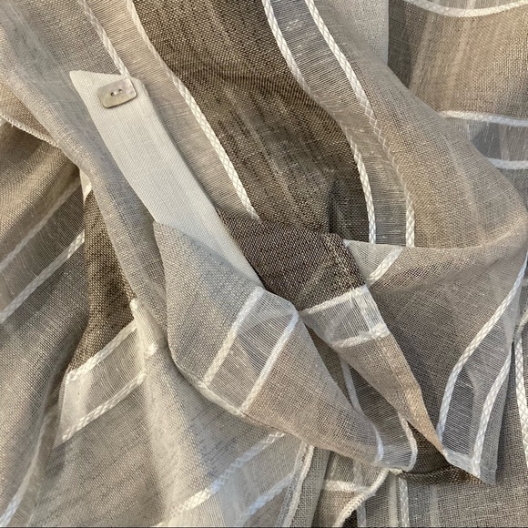 𝅺IC by Connie K Sz L Open Front Kaftan  Kimono Top Oversized 3/4 Sleeves NWT - Picture 11 of 15